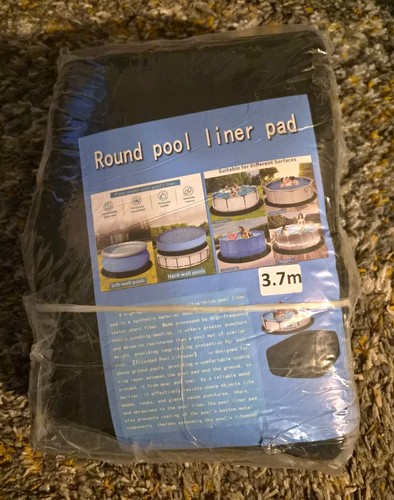 Round pool liner pad - round,