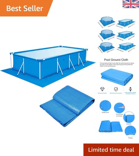 Durable rectangular pool mat - rectangular,