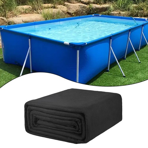 Outdoor square pool mat - square,