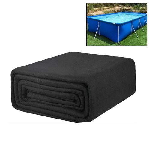 Black square pool mat nonslip