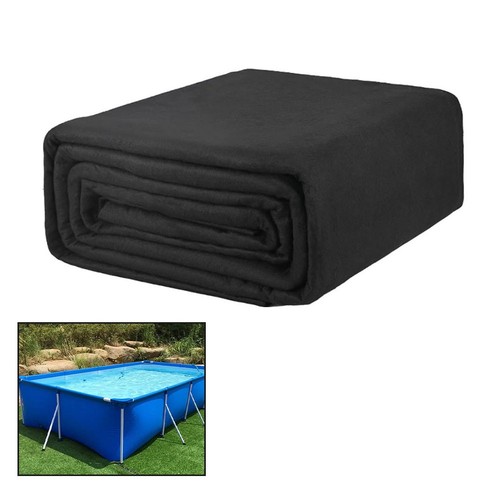 Outdoor square pool - square, mat