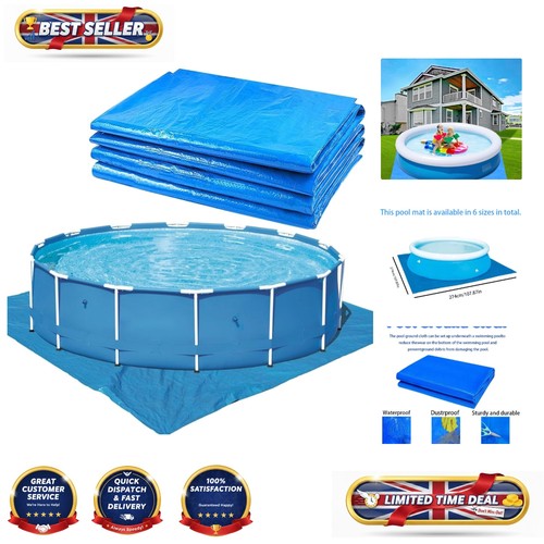 Foldable rectangular pool - rectangular,